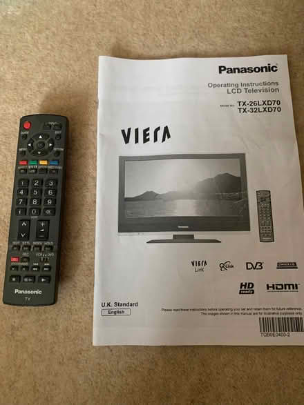 Photo of free Panasonic Viera LCD 26’ tv (Tolworth KT6) #2