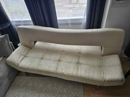 Photo of free Cream sofabed (SW19 Wimbledon) #2
