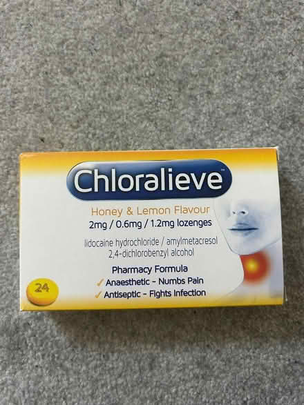 Photo of free Sore throat lozenges (GU12 Ash Green) #1