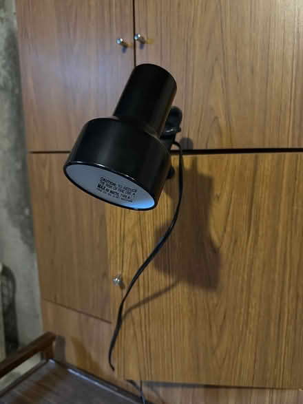 Photo of free Clip on lamp (West Medford) #1