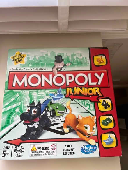 Photo of free Junior monopoly (Waterlooville PO8) #1