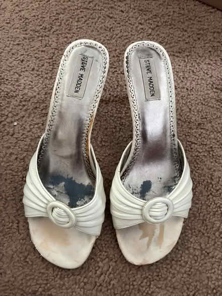 Photo of free White Steve Madden Heels (Annapolis Overlook) #1