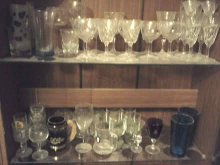 Photo of free Box of Clear Assorted Drinking Glassess (Kirkton of Auchterhouse DD3) #1