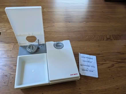 Photo of free Cat Mate D20 Automatic Pet Feeder (Elmwood) #3