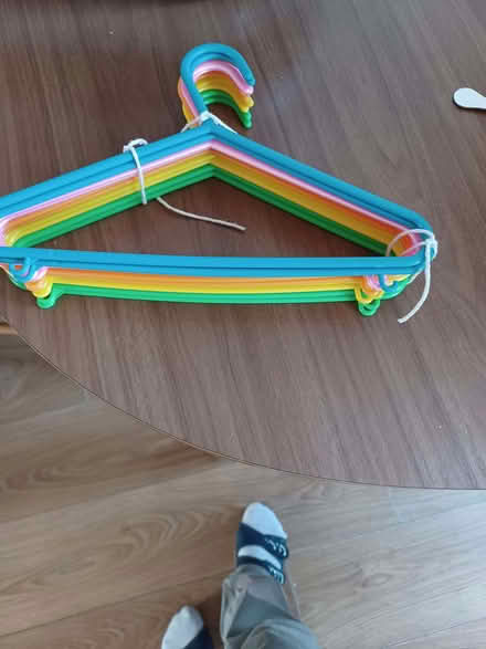 Photo of free Children's clothes hangers (Gorse Hill M32) #1