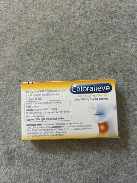 Photo of free Sore throat lozenges (GU12 Ash Green) #2