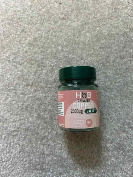 Photo of free Copper supplement (GU12 Ash Green) #1