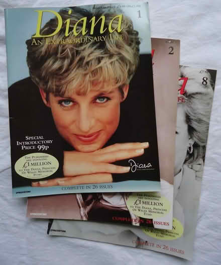 Photo of free DIANA Memorabilia - Magazines, Book (Potters Bar EN6) #1