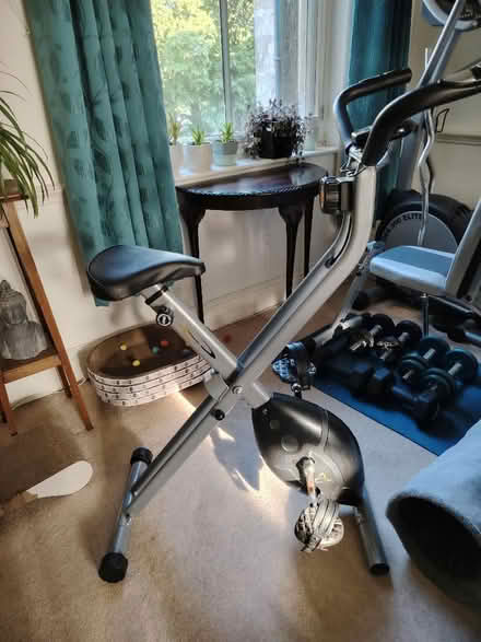 Photo of free Folding exercise bike, perfect working order (Bowerham LA1) #4