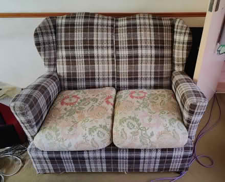 Photo of free 2 arm chairs & sofa vintage 1960's (Potters Bar EN6) #3