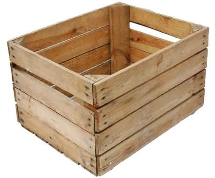 Photo of Wood fruit crate (Lowedges S8) #1