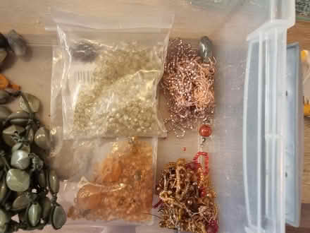 Photo of free Mixed of broken up necklaces, beads and other jewellery mak (Emerson Valley MK4) #1