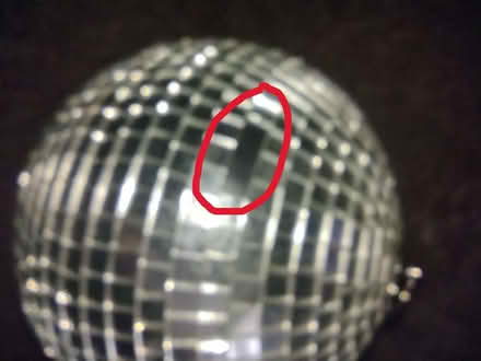 Photo of free Mirror/glitter ball (Corby NN18) #2