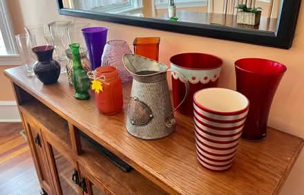 Photo of free A Rainbow of Flower Vases (Girard Estates South Phila) #1