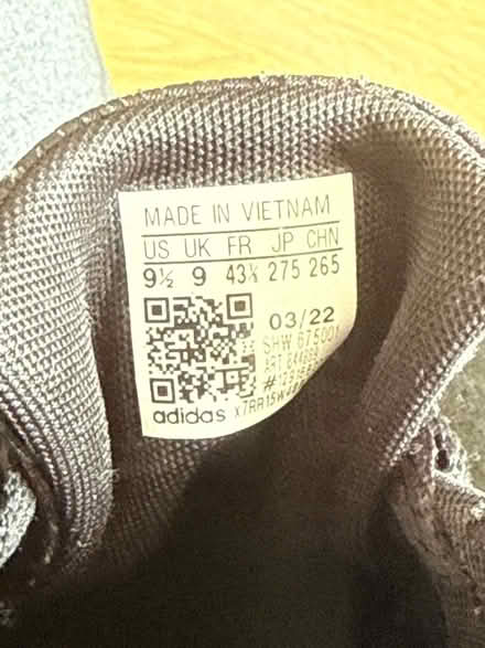 Photo of free Black shoes menâs 9 (Common Edge FY4) #2