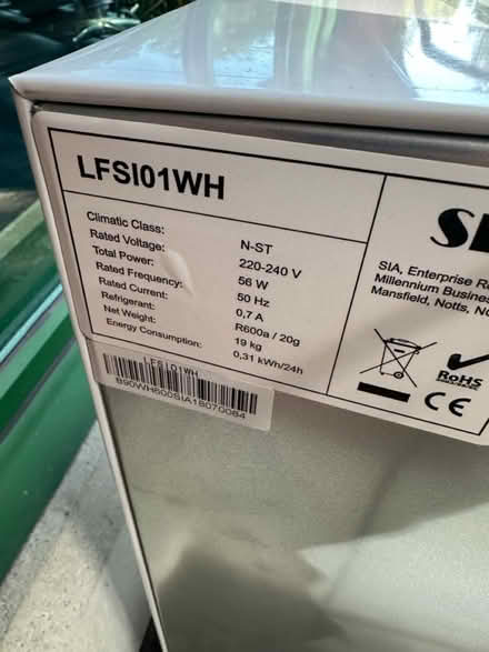 Photo of free Fridge (Ascot SL5) #1