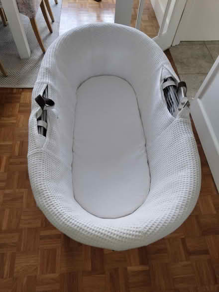 Photo of free Clean Moses Basket with stand (Walton on Thames KT12) #2