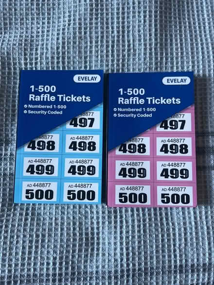 Photo of free Raffle boooks (part used) (Maulden MK45) #1