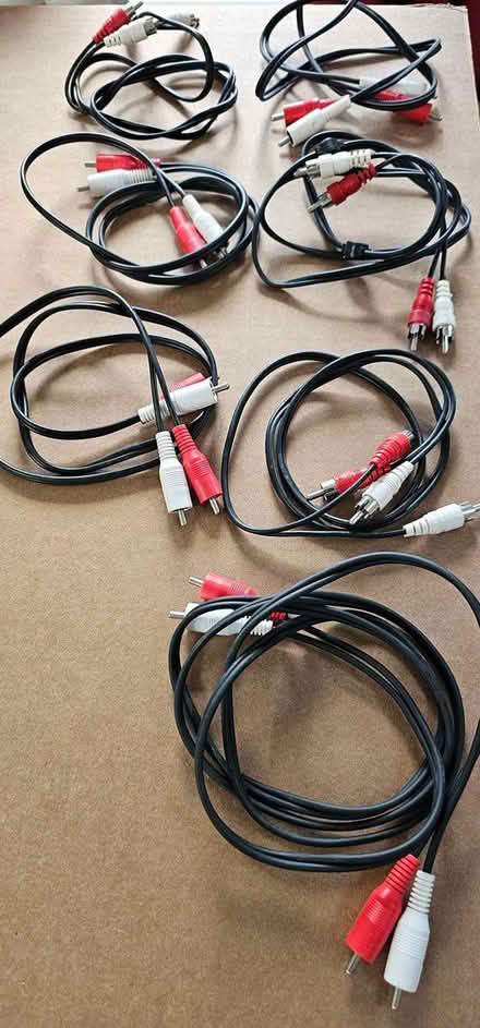 Photo of free Stereo RCA to RCA Cables (Rickmansworth WD3) #1