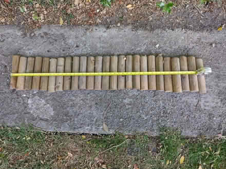 Photo of free Trellis, Log roll edging, 2 sections (Bradford on Avon BA15) #2