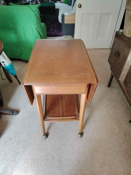 Photo of free Small drop leaf table / trolley (Bowerham LA1) #1