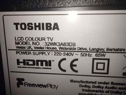 Photo of free Television *SPARES OR REPAIR* (Corby NN18) #3