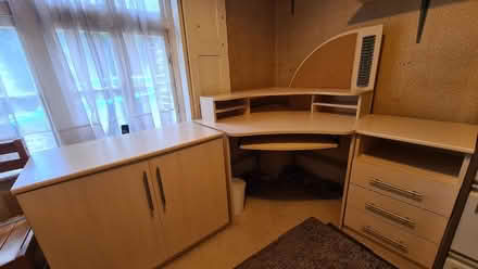 Photo of free Home office furniture - cabinet, desk and drawers (Royal Leamington Spa CV32) #1