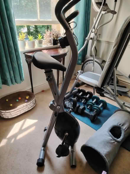 Photo of free Folding exercise bike, perfect working order (Bowerham LA1) #1