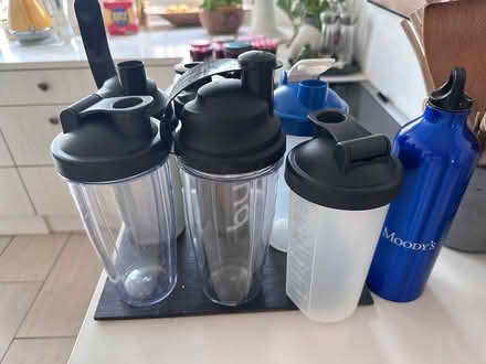 Photo of free Protein shake bottles (Guildford GU2) #1