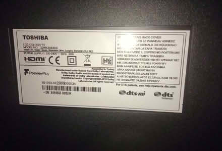 Photo of free Television *SPARES OR REPAIR* (Corby NN18) #2