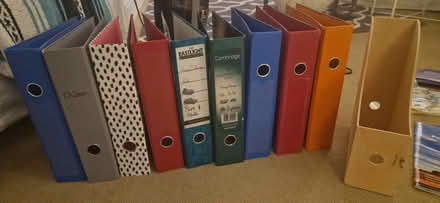 Photo of free A4 large ring binders (TN40 chantry Bexhill) #1