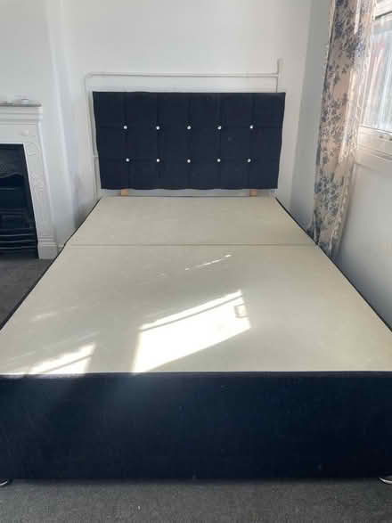 Photo of free Small double divan bed frame (Melksham SN12) #2