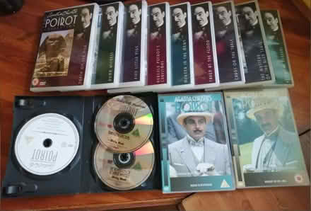 Photo of free Poirot Set of DVDs (Cross Farm AL5) #1