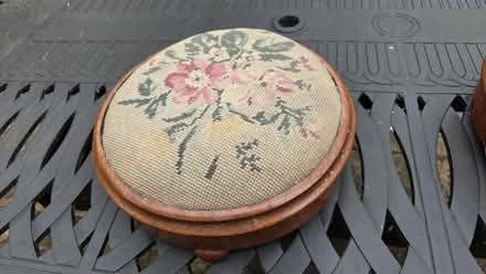 Photo of free Pair of antique footstools (Edington BA13) #2
