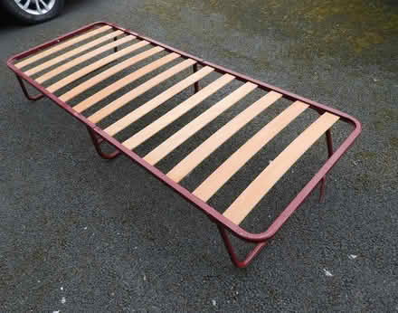 Photo of free Single slatted folding bed (Harlech LL46) #1
