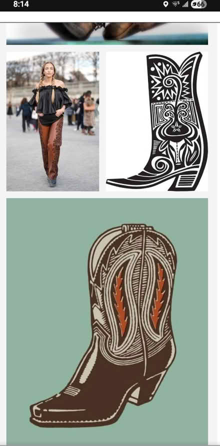 Photo of Old cowboy cowgirl boots (Schaumburg) #1