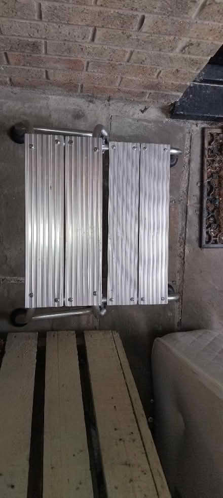 Photo of free Sturdy metal DIY/van/camping steps going Top step-height 34c (Heeley Green S14) #2