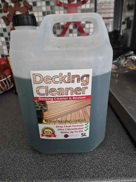 Photo of free 5L bottle of Decking Cleaner (Benfield Valley BN41) #1
