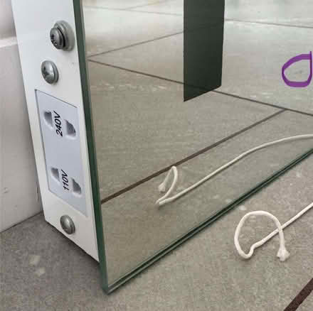 Photo of free Illuminated bathroom mirror with shaver socket (Salvington BN14) #3