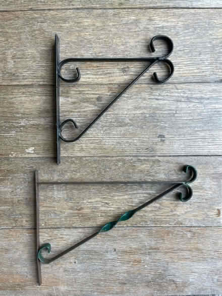 Photo of free 2x Hanging Basket Brackets (Rochester) #1