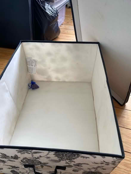 Photo of free Fabric storage box (SW20 Raynes Park) #2