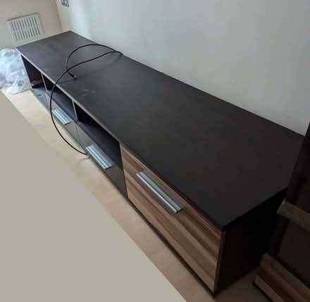 Photo of free Wooden TV unit - missing a drawer (Northolt UB5) #2