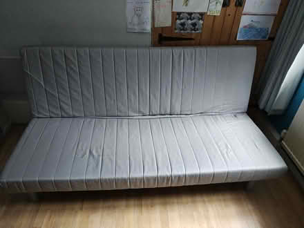 Photo of free IKEA grey sofa bed (Salford, M3) #1