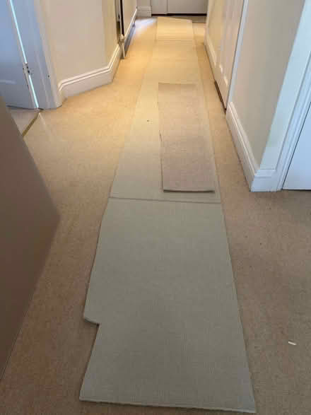 Photo of free Beige carpet offcuts (Hitchin) #1