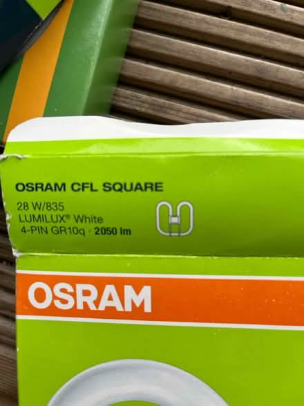 Photo of free Square 4 pin tube lamps (St James’s Square, Bath) #3