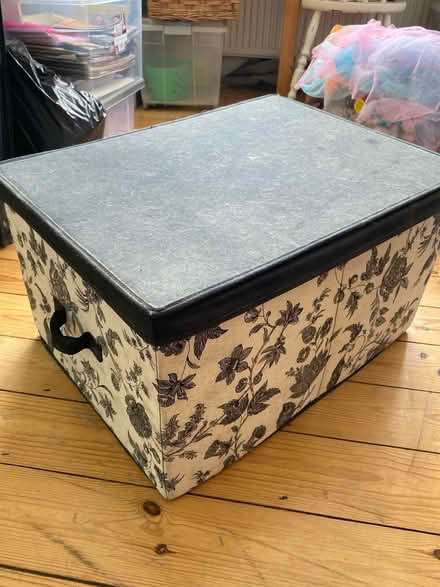 Photo of free Fabric storage box (SW20 Raynes Park) #1