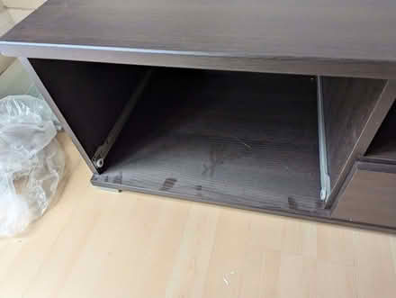 Photo of free Wooden TV unit - missing a drawer (Northolt UB5) #1