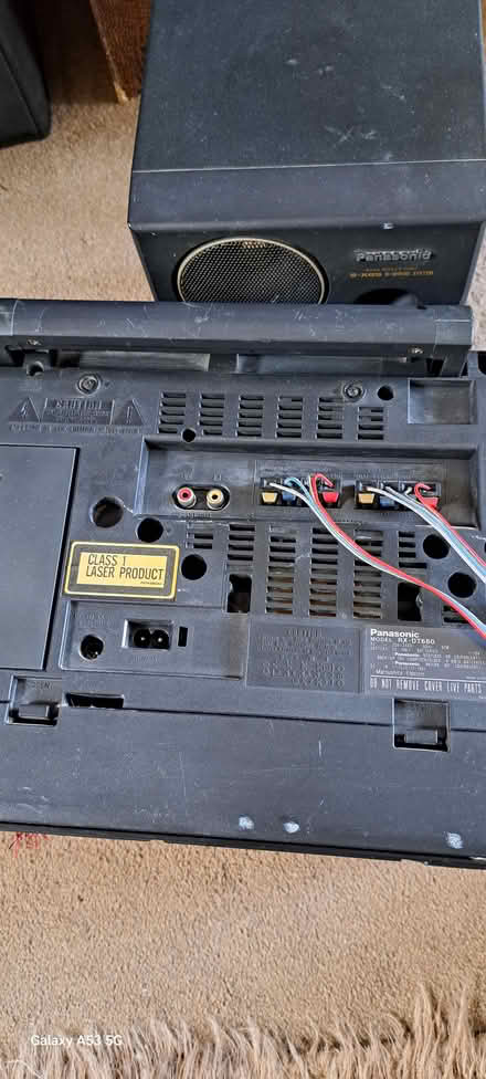 Photo of free Cd/radio/tape player NOT WORKING (Poolbrook WR14) #2