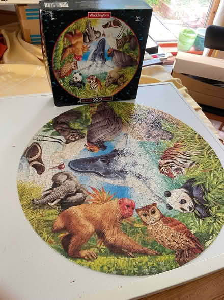 Photo of free Circular jigsaw puzzle. 500 pieces. (Colwall Stone WR13) #1