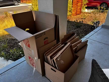 Photo of free Moving boxes (Westmont and Harriet Ave) #1